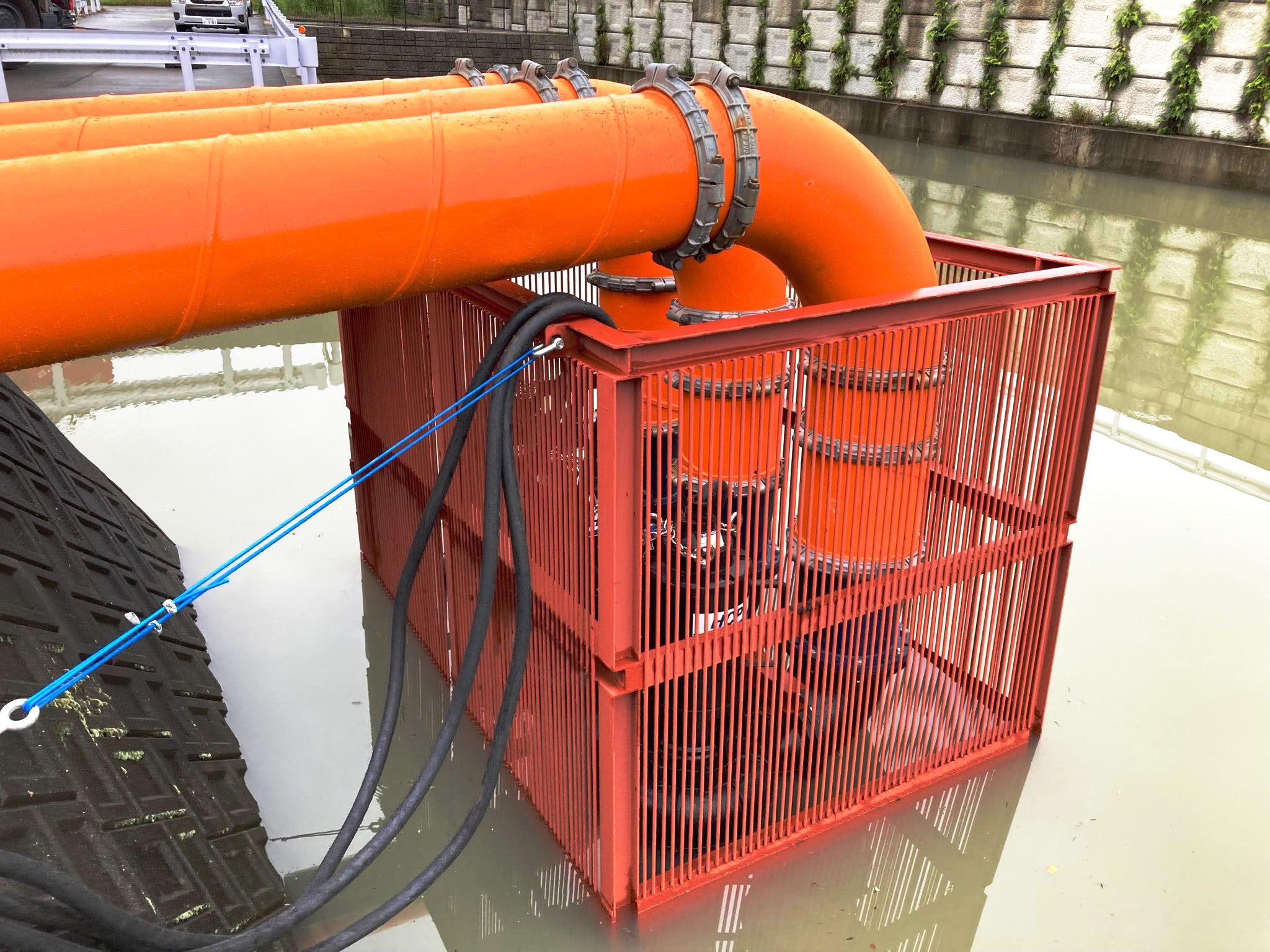 Temporary Replacement for Pumping Station in Kumamoto Prefecture, Japan Temporary Replacement for Pumping Station in Kumamoto Prefecture, Japan